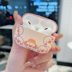 レインボー漫画アヒル ~ Apple Airpods Pro 第 2 世代と第 3 世代の新モデルに適したマットソフトシェル