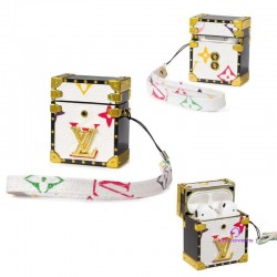 金属感 Lv Airpods Pro1/2ケース 人気 耐衝撃 韓国風 通販