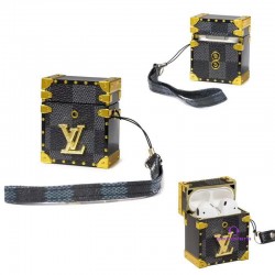 金属感 Lv Airpods Pro1/2ケース 人気 耐衝撃 韓国風 通販