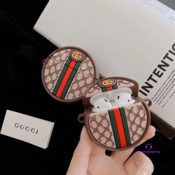 グッチairpods pro2ケースブランド Gucci ブラウンシリコン