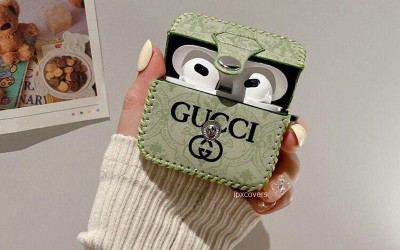 グッチブランドairpods pro2ケース Gucci おしゃれプリント高品質