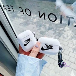 Nike 花柄 Airpods Pro1/2ケース ストラップ付き Tpu