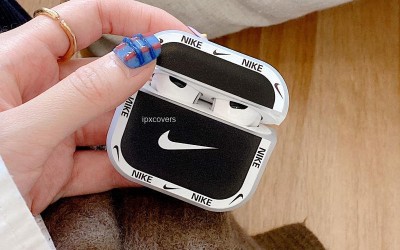 ナイキブランドairpods 3ケースシンプル 半透明 シリコン イヤホンカバー