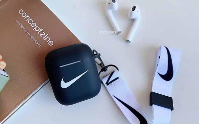 Nike 透明感 Airpods Pro1/2ケース スポーツ風 全機種対応