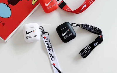 ブランド ナイキ オフ ホワイト Airpods Pro1/2ケース