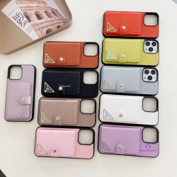 2024prada プラダiphone14 15 Pro 15 Plusケースブランドカード入れ人気アイフォン